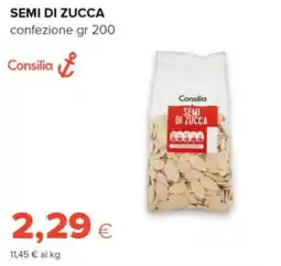 Oasi Semi di zucca Consilia offerta