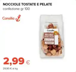 Oasi Nocciole tostate e pelate Consilia offerta
