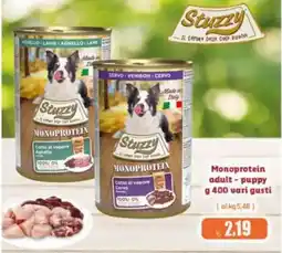 Elite Stuzzy Monoprotein offerta