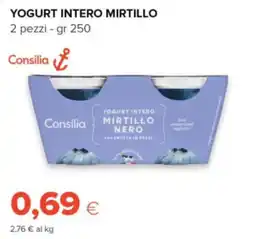 Oasi Yogurt intero mirtillo Consilia offerta