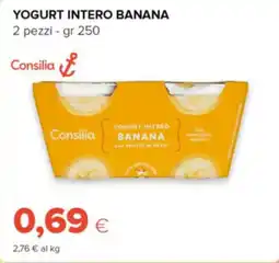 Oasi Consilia Yogurt intero banana offerta