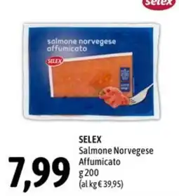 Madis SELEX Salmone Norvegese Affumicato offerta