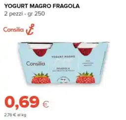 Oasi Yogurt magro fragola Consilia offerta