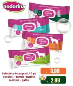 Elite Salviette detergenti inodorina offerta