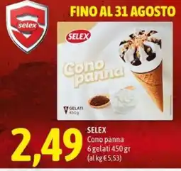 Madis Selex Cono panna offerta