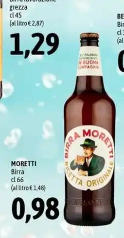 Madis Moretti Birra offerta
