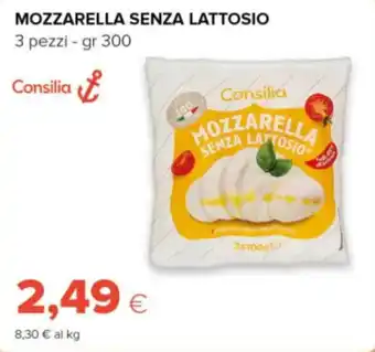 Oasi Mozzarella senza lattosio Consilia offerta