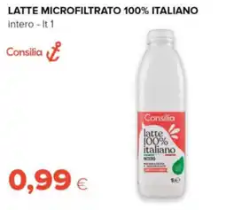 Oasi Consilia latte 100% italiano offerta