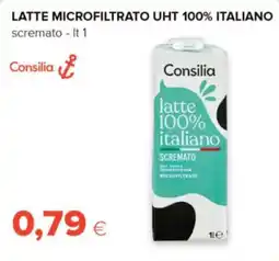 Oasi Consilia latte 100% italiano scremato offerta