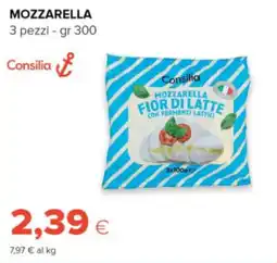 Oasi Mozzarella fior di latte Consilia offerta
