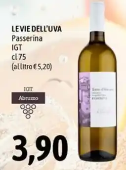 Madis Levie dell'uva Passerina offerta