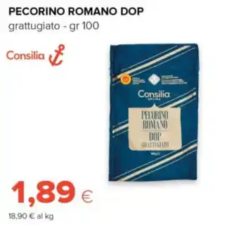 Oasi Pecorino Romano DOP grattugiato Consilia offerta