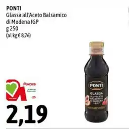 Madis Ponti glassa all'aceto balsamico di modena igp offerta