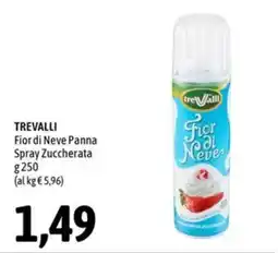 Madis Trevalli Fior di Neve Panna Spray Zuccherata offerta