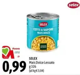 Madis SELEX Mais Dolce Lessato offerta