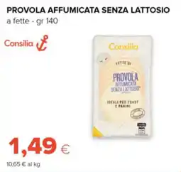 Oasi Provola affumicata senza lattosio Consilia offerta