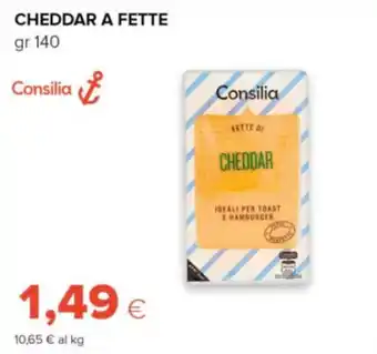Oasi Consilia Cheddar a fette offerta