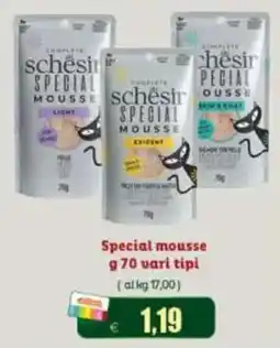 Elite Schesir special mousse offerta