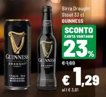 Guinness draught stout