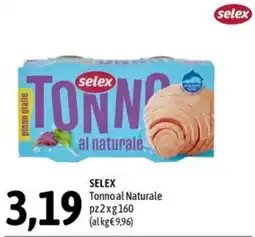 Madis Selex Tonno al Naturale offerta