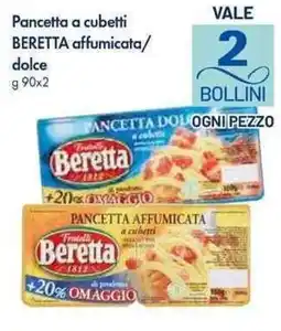 Galassia Pancetta a cubetti Beretta affumicata/dolce offerta
