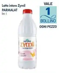 Galassia Latte intero Zymil Parmalat offerta