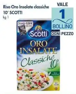 Galassia Riso Oro Insalate Classiche Scotti offerta