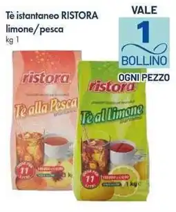 Galassia Tè istantaneo RISTORA limone/pesca offerta