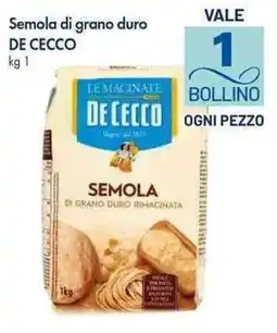 Galassia Semola di grano duro De Cecco offerta