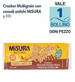 Galassia Cracker Multigrain con cereali antichi MISURA offerta
