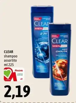 Madis Clear shampoo assortito offerta
