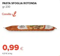 Oasi Pasta sfoglia rotonda Consilia offerta