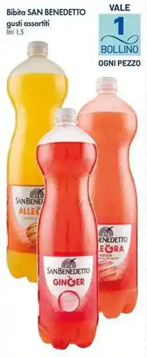 Galassia Bibita SAN BENEDETTO gusti assortiti offerta