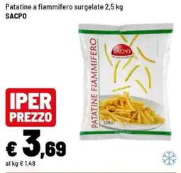 Iper La Grande Patatine fiammifero Sacpo offerta