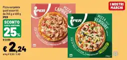 Iper La Grande Pizza surgelata gusti assortiti IPER offerta