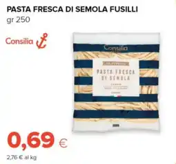 Oasi Pasta fresca di semola fusilli Consilia offerta