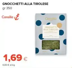 Oasi Gnocchetti alla tirolese Consilia offerta