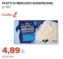 Oasi Filetti di merluzzo sudafricano Consilia offerta