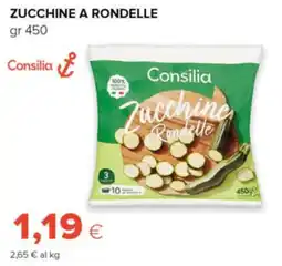 Oasi Zucchine a rondelle Consilia offerta