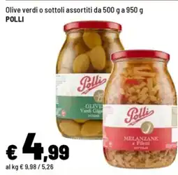 Iper La Grande Olive verdi o sottoli assortiti POLLI offerta
