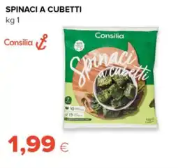 Oasi Spinaci a cubetti Consilia offerta