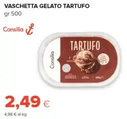 Oasi Consilia gelato tartufo offerta