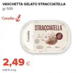 Oasi Consilia vaschetta gelato stracciatella offerta