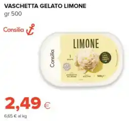 Oasi Consilia vaschetta gelato limone offerta