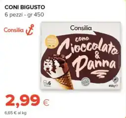 Oasi Consilia cono Cioccolato & Panna offerta