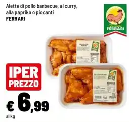 Iper La Grande Alette di pollo FERRARI offerta