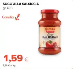 Oasi Sugo alla salsiccia Consilia offerta
