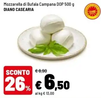 Iper La Grande Mozzarella di Bufala Campana DOP offerta