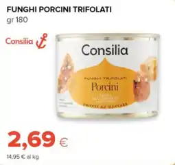 Oasi Consilia Funghi Porcini Trifolati offerta