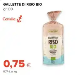 Oasi Gallette di riso bio Consilia offerta